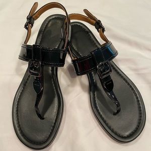 Coach Black Sandals size 7
